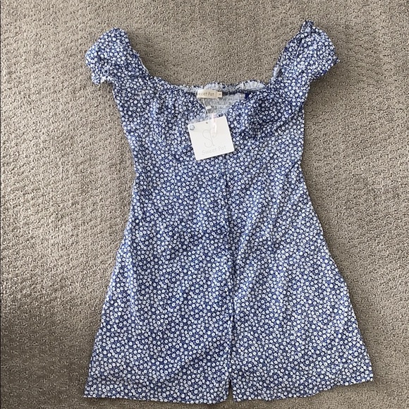 Verge Girl Angel Armor Button Front Mini Dress - Picture 2 of 4